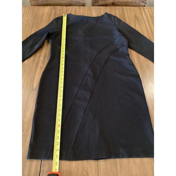 Doncaster Black Mini Shift Dress 3/4 Sleeve Formal Business Office Classic 14 - Picture 9 of 16